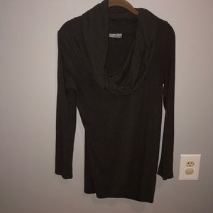 Scarf neck long sleeve blouse!